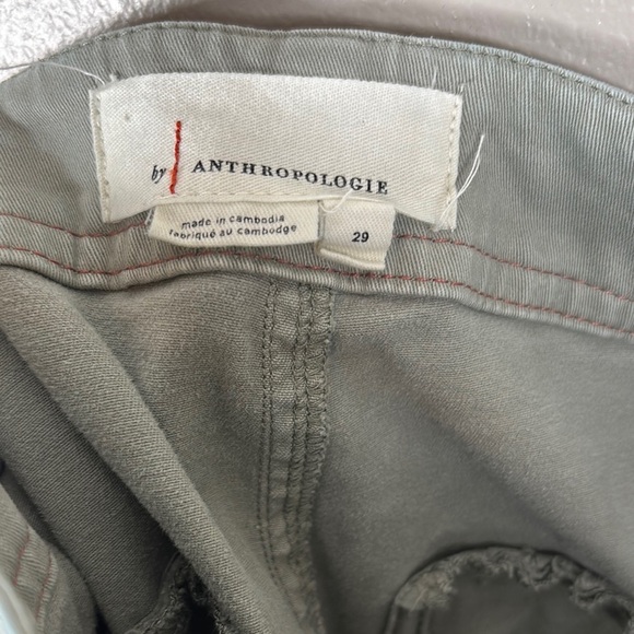 Anthropologie Distressed Cargo Pants - Picture 6 of 6